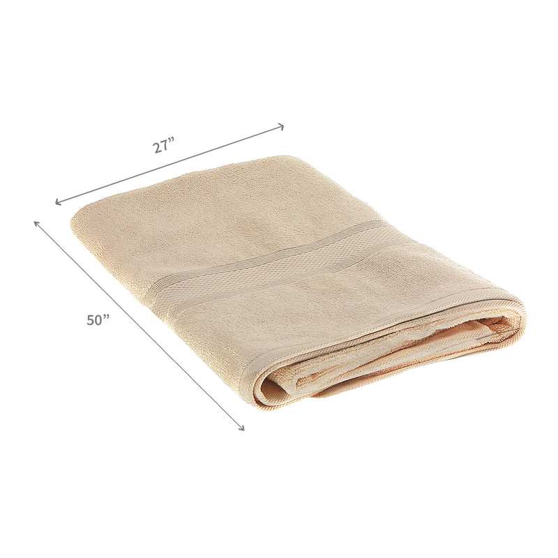 Nova Bath Towel 27" X 50" Sand