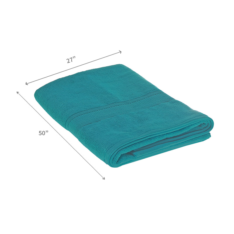 Nova Bath Towel 27" X 50" Teal