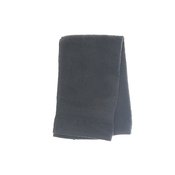 Nova Hand Towel 16" X 27" Dark Grey - Set of 2