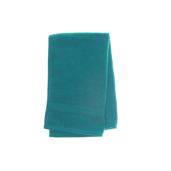 Nova Hand Towel 16" X 27" Teal - Set of 2