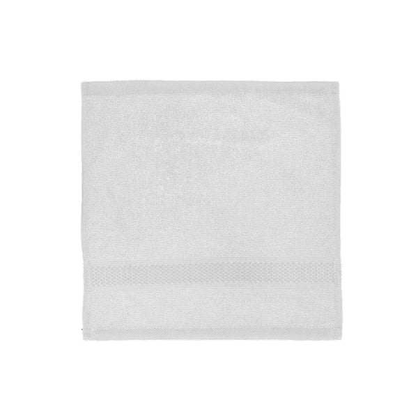 Nova Wash Cloth 12" X 12" White - Set of 6