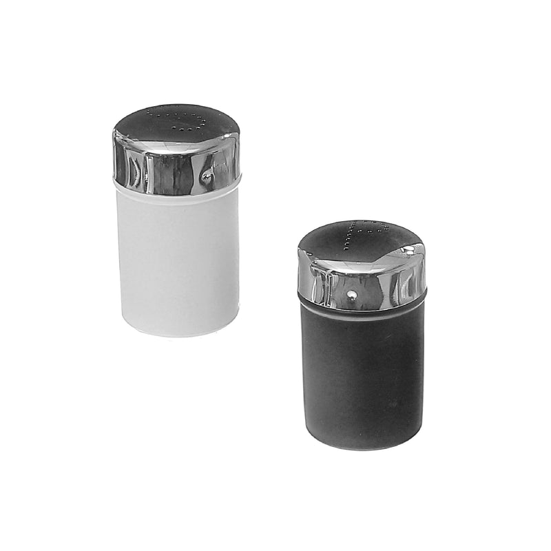 Stainless Steel Salt And Pepper With Powder Coating 3.54"