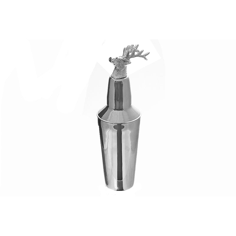 Stainless Steel Cocktail Shaker With Reindeer  750 Ml