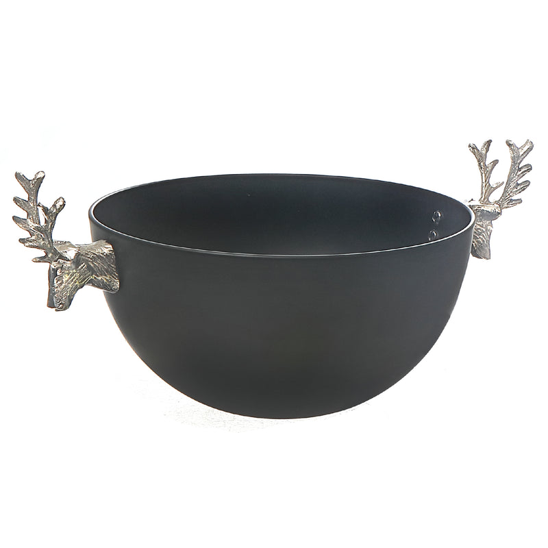 Stainless Steel Bowl  With  Reindeer Handle  9.44"