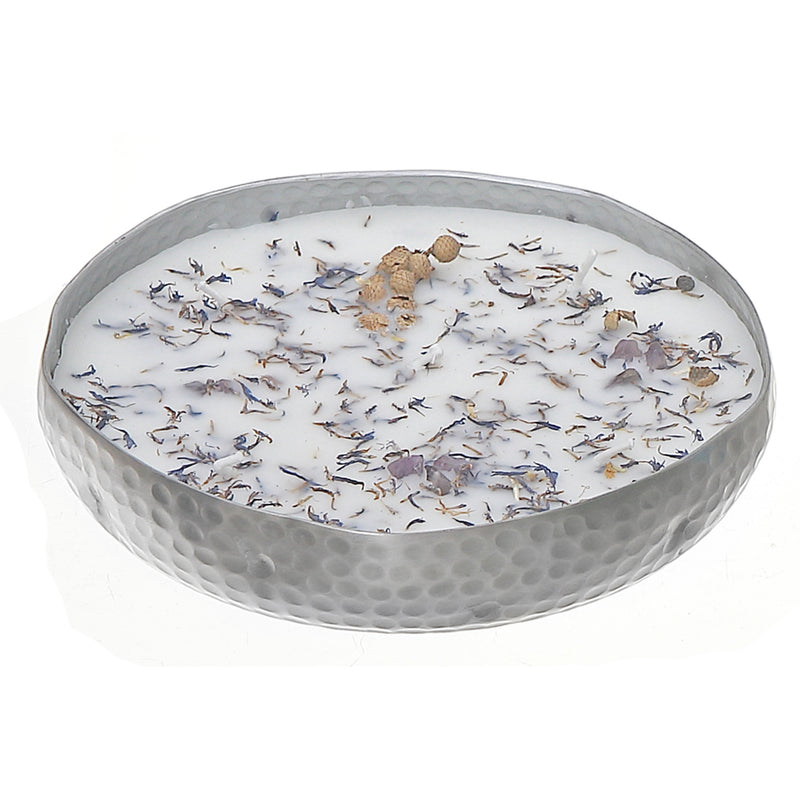 Soy 14 Oz 5 Wick Metal Dish Candle French Lavender