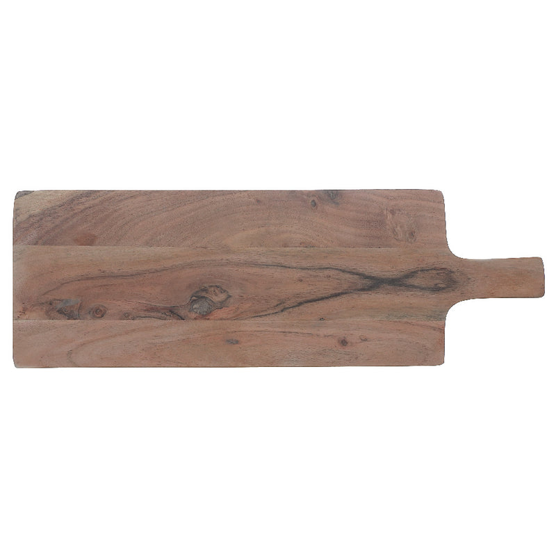 Custom Acacia Wood Rectangle Serving Board On Stand