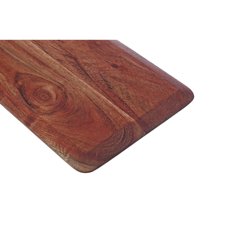 Custom Acacia Wood Beveled Serving Board With Handle