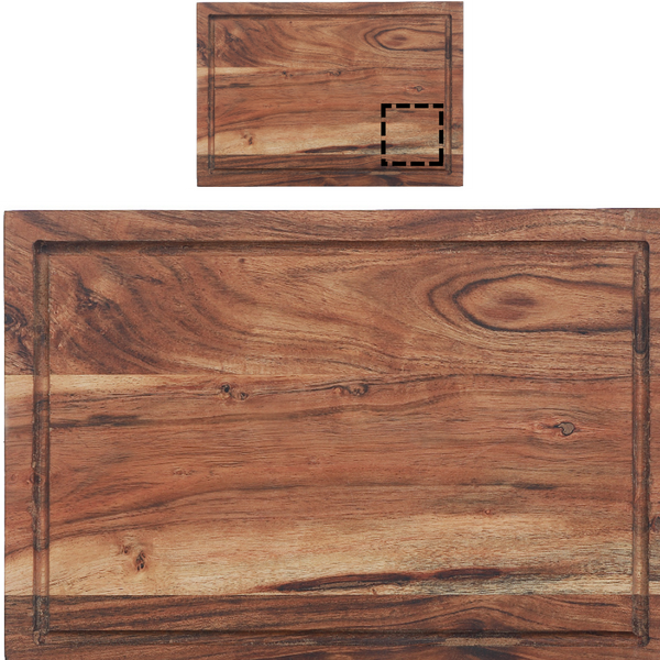 Custom Acacia Wood Cutting and Serving Board