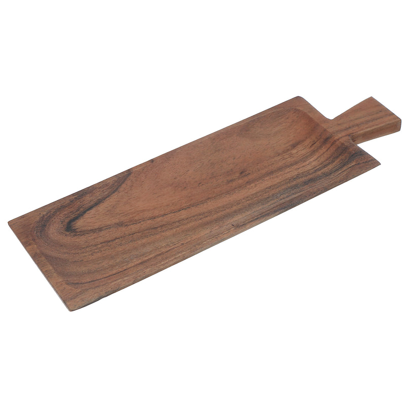 Acacia Wooden Bevelled Serving Board With Handle