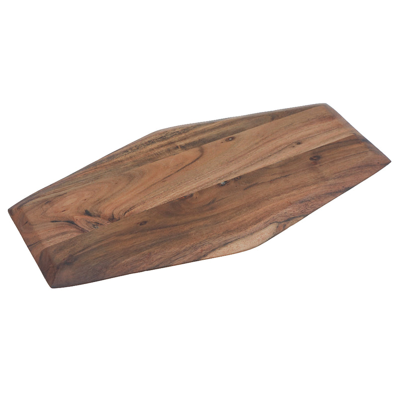 Acacia Wooden Tapered Edges Serving Board