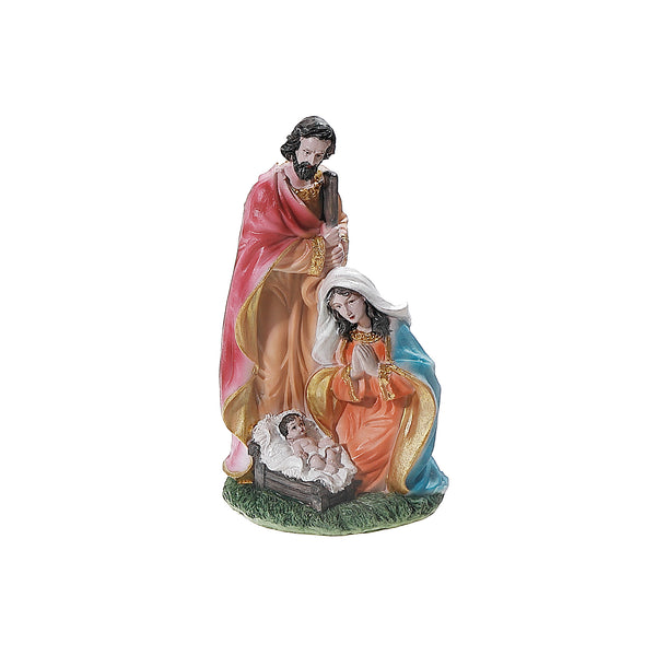 Polyresin Holy Family 7.4"