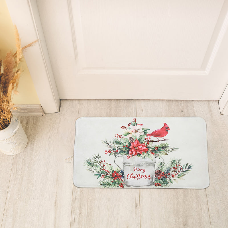 Memory Foam Digital Print Mat Floral