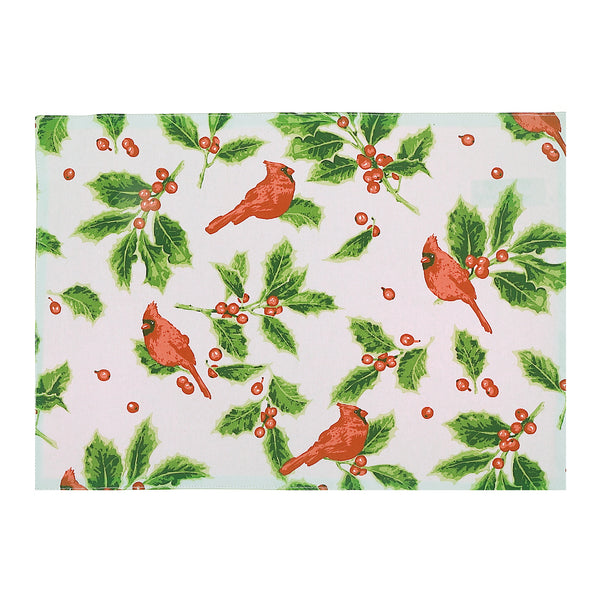 Cotton Placemat Cardinal - Set of 12