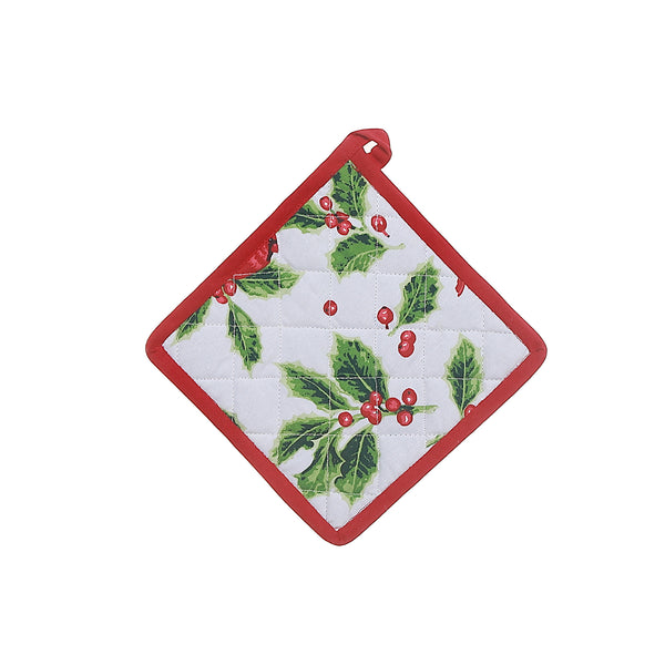 Cotton Pot Holder Cardinal - Set of 4