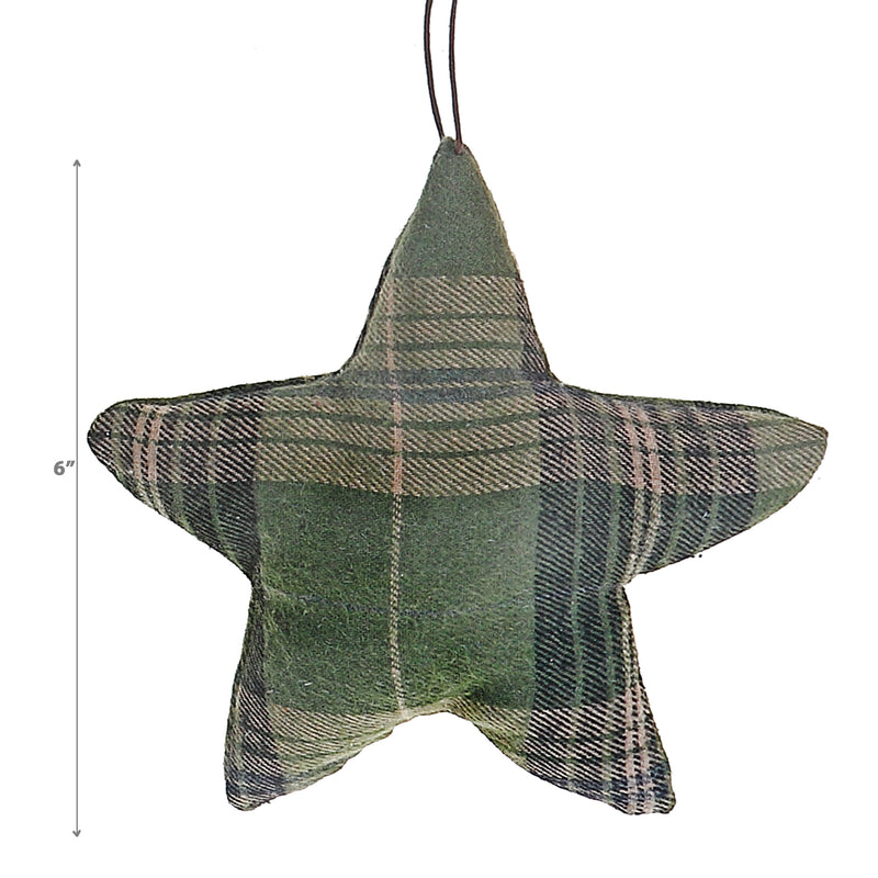 Star Ornament Large - Set of 12