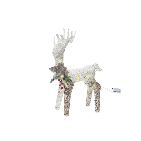 Led Glitter Reindeer