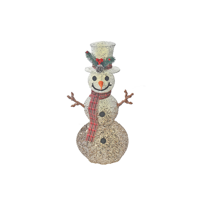 Led Glitter Snowman