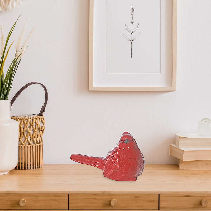 Ceramic Cardinal Left