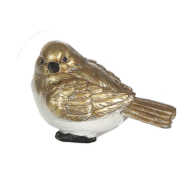 Polyresin Gold Bird Large