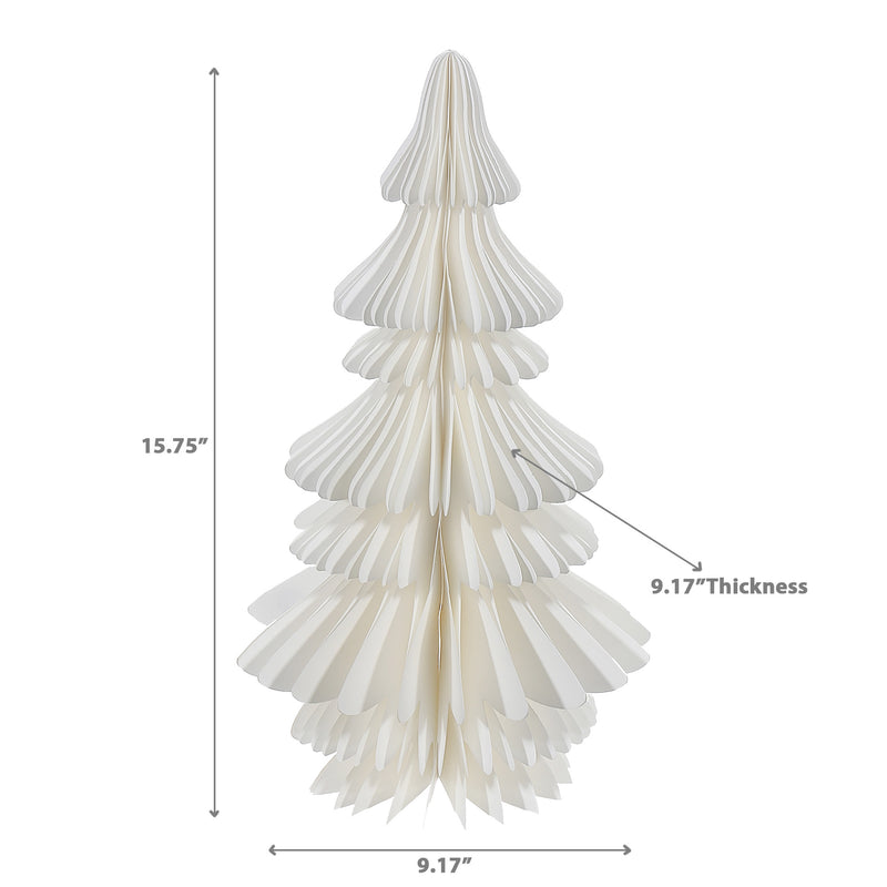 White Paper Christmas Tree Large