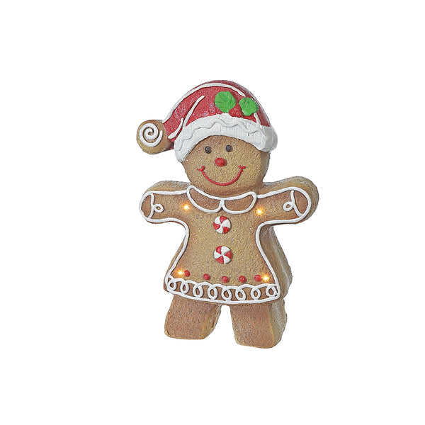 Led Gingerbread Lady