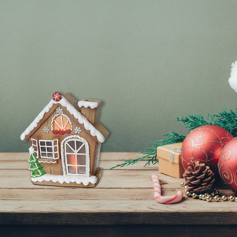 Led Gingerbread House