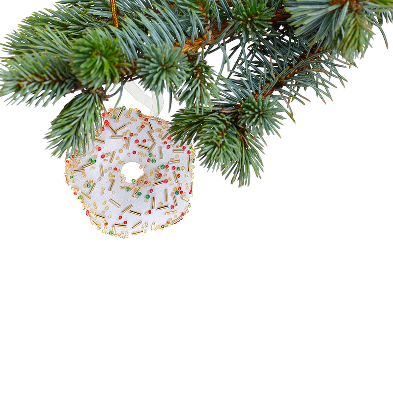 Donut Ornament Medium - Set of 12