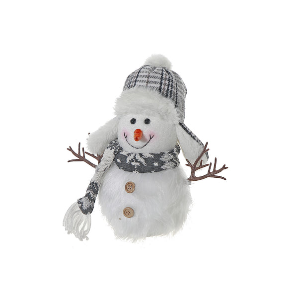 Winter Snowman Plush Sitter