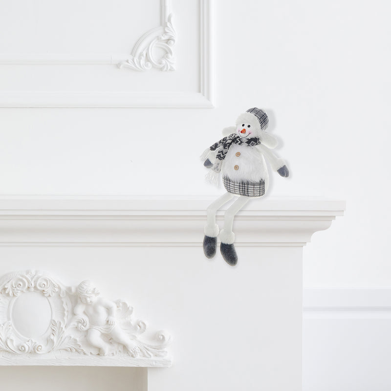 Winter Snowman Plush Self Dangler