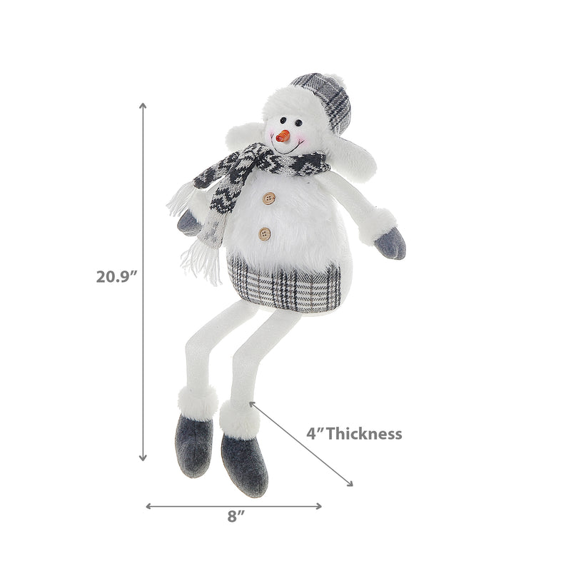 Winter Snowman Plush Self Dangler