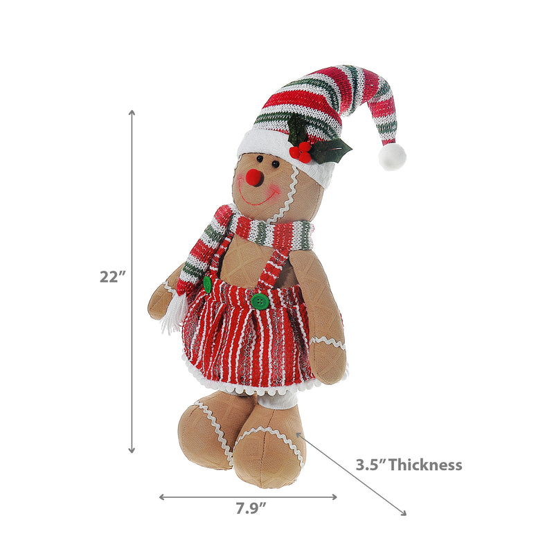 Gingerbread Lady Plush Standing