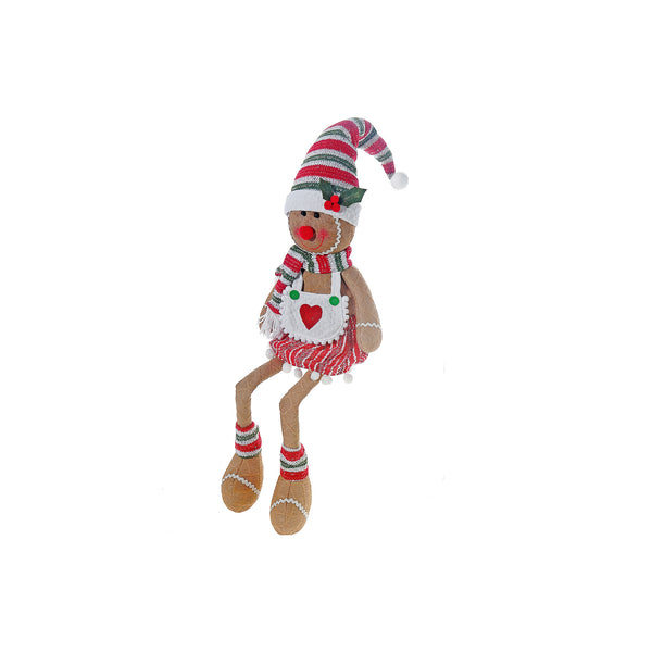 Gingerbread Lady Plush Shelf Dangler