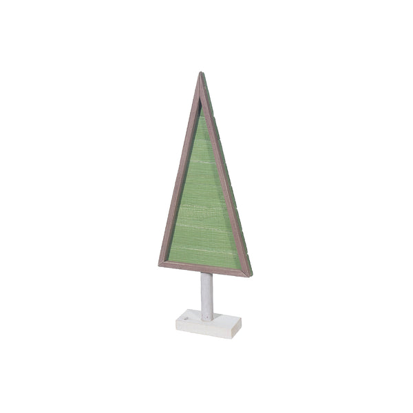 Wooden Tree Stand 16.73" Green