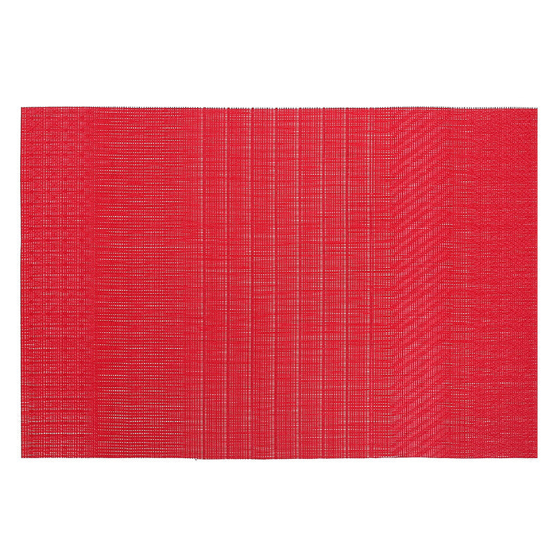 Vinyl Placemat (Regalia) (Red) - Set of 12