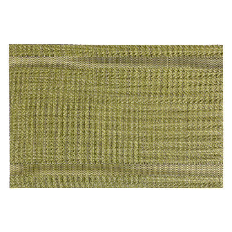 Vinyl Placemat (Mackenzie) (Green) - Set of 12