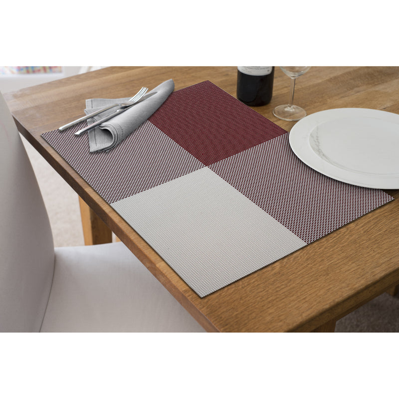 Vinyl Placemat Tempo Red - Set of 12