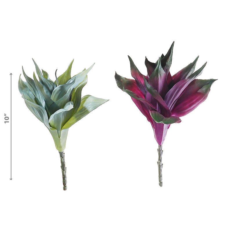 Artificial Succulent Pick Asstd - Set of 2