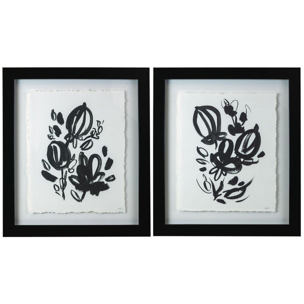 Kemp Blossom Wall Art Set Of 2 (12 X 14)