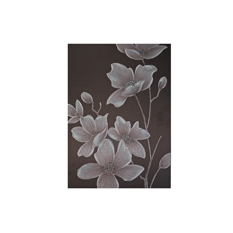 Hand Painted Canvas Wall Art (Night Blossom) - Set of 2