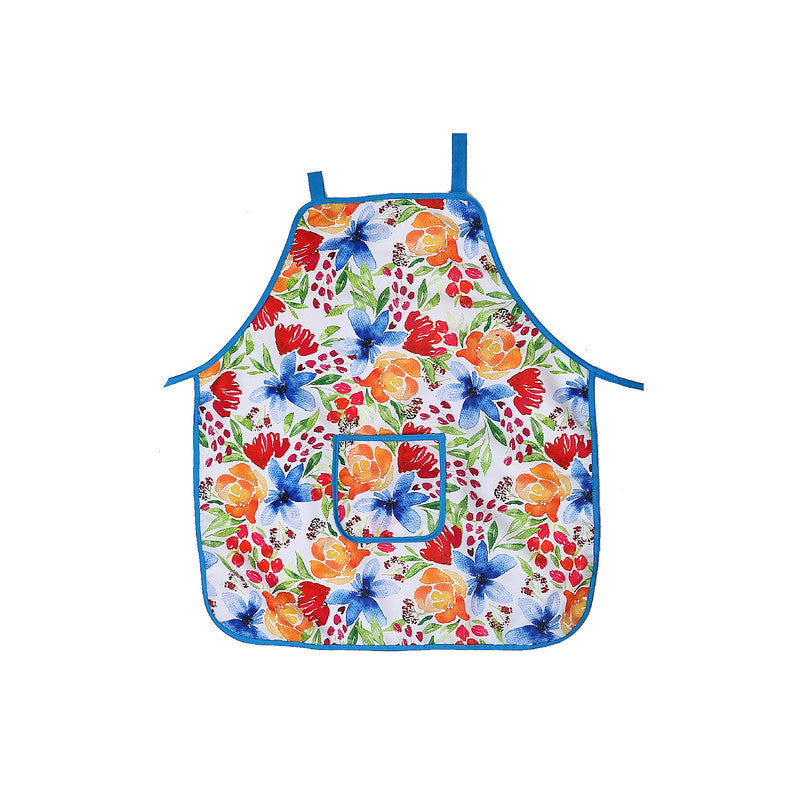 Apron With Pocket (Floral Delight) - Set of 2