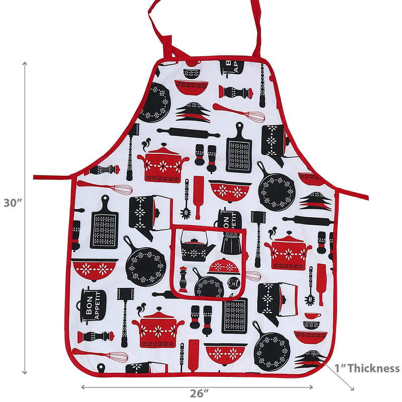 Apron With Pocket Kitchenware - Set of 2