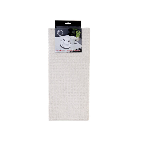 Microfibre Drying Mat (Natural) - Set of 2