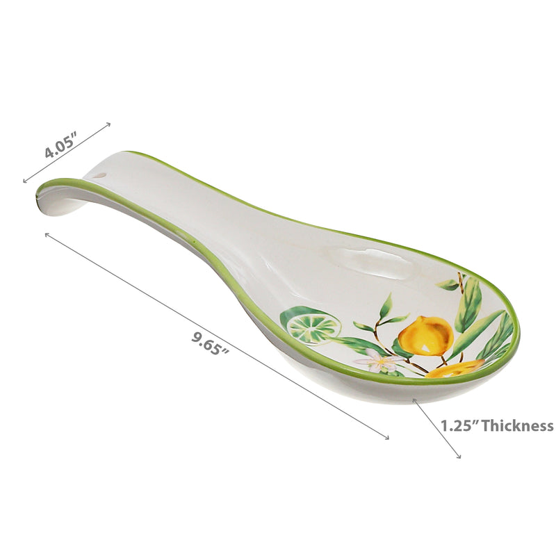 Ceramic Lemon Spoon Rest - Set of 4