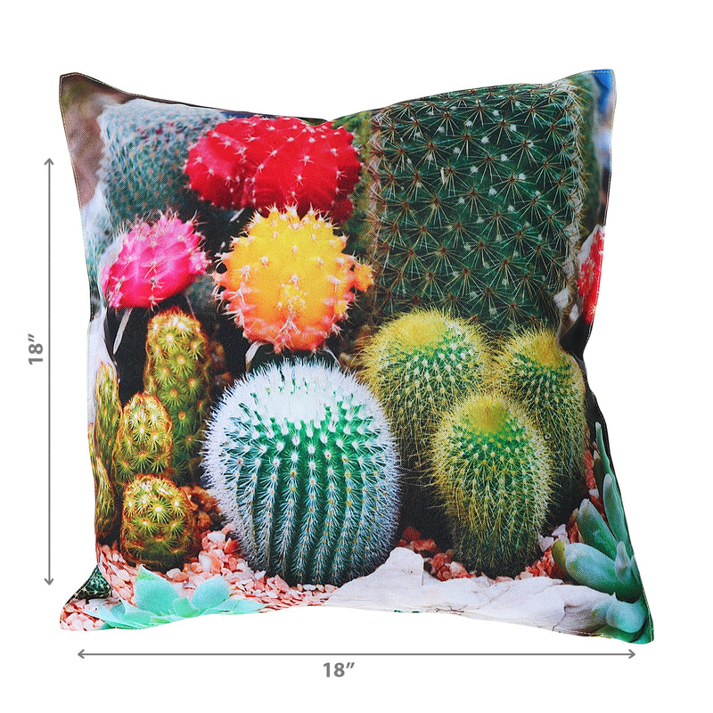 Outdoor Waterproof Cushion Cactus - Set of 2