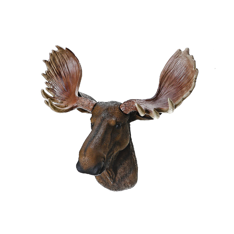 Polyresin Moose Head Baron 15"