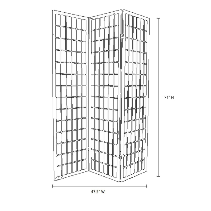 Double Sided Canvas Screen (Alder)