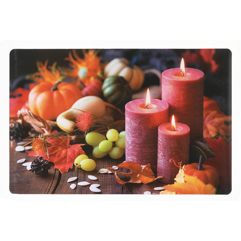 Plastic Placemat (Autumn Vibes) - Set of 12