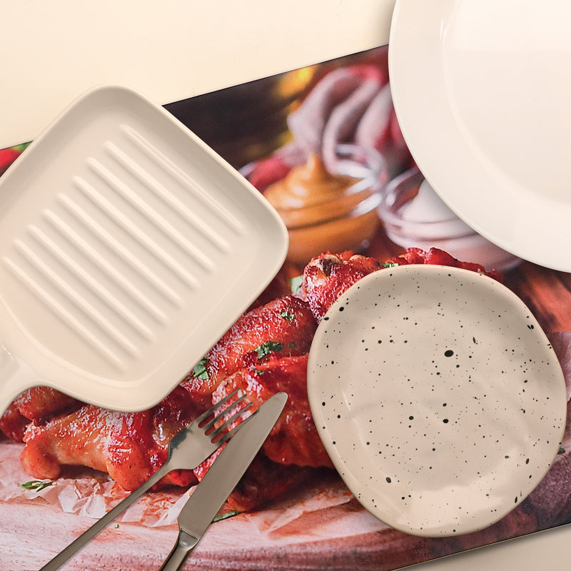 Plastic Placemat Chicken Wings - Set of 12