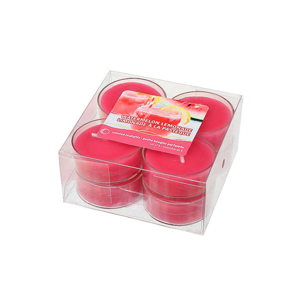 8 Pk Scented Tealights (Watermelon Lemonade) - Set of 2