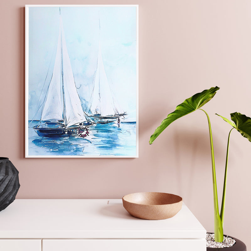 Canvas Wall Art Sailboats